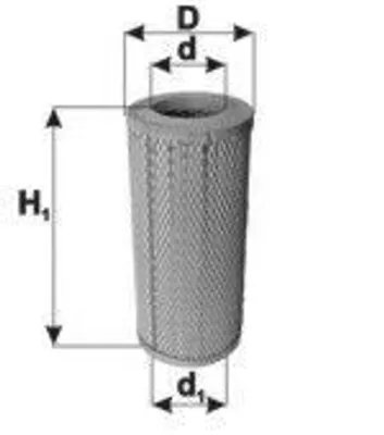 Produktbild von Luftfilter PZL Filters WA202210S für DAF XF 105 Filtereinsatz