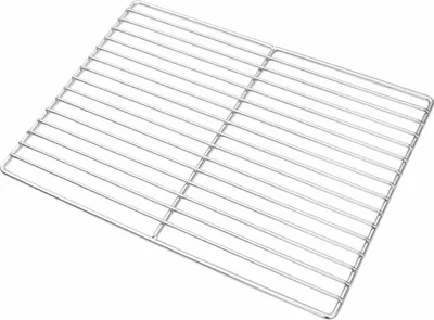 Produktbild von vidaXL Grillrost Silber 40 x 30 cm Edelstahl