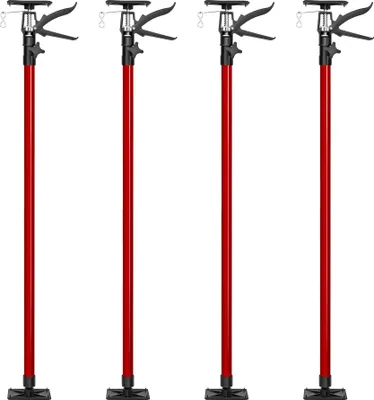 Produktbild von tectake® 4er-Set Teleskopstützen stufenlos höhenverstellbar mit Schnellspannsystem