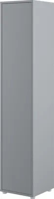Produktbild von MEBLINI Schrank für Schrankbett Bed Concept - Hochschrank mit Regalen - BC-21 - Grau Matt