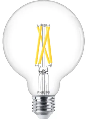 Produktbild von Philips Filament Globe LED Lampe E27 G93 90Ra WarmGlow dimmbar 5,9W 810lm extra+warmweiss 2200-2700K wie 60W 8719514323957