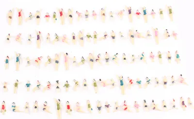 Produktbild von Modellbau Artikel | 1:120 TT Figuren (100 Stück)