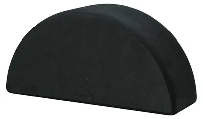 Produktbild von Gaiam - Yoga-Block,  Halbmondförmig PP7749 (Einheitsgröße) (Schwarz)