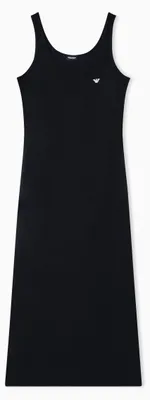 Imagen del producto de Bata de baño Emporio Armani para mujer, de algodón, color negro, talla L