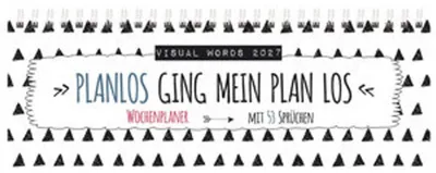 Produktbild von Tischquerkalender Visual Words 2027
