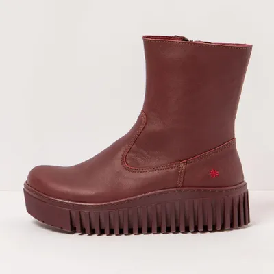 Image de Art Bottines pour Femme 1531 NAPPA BURDEOS/BRIGHTON Couleur Rouge