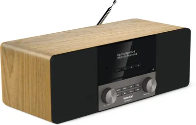Image de TECHNISAT VG Radio 2x10W FM DAB+ RDS Bluetooth Réveil Sleept. chêne DIGITRADIO 3 CHÊNE