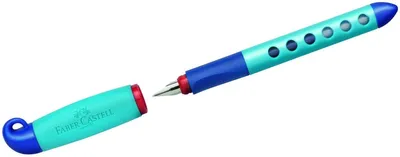 Produktbild von Schulfüller Scribolino Linkshänder L blau Packung mit 3 Stück