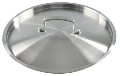 Produktbild von KAMBERG - Deckel Ø 32 cm aus Edelstahl 18/10 gebürstet – ohne PFAS – für alle He