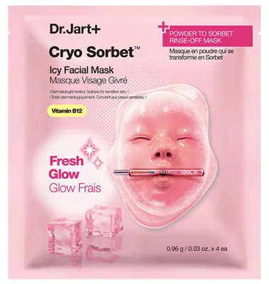 Imagen del producto de Máscara facial "Cryo Sorbet Icy", 4 unidades