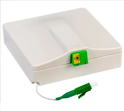 Produktbild von Omelcom Glasfaser-Kabelverlängerungsbox 30m weiß MT306