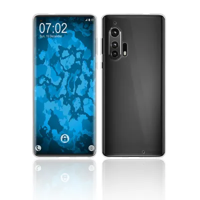 Produktbild von PhoneNatic Case kompatibel mit Motorola Moto Edge Plus - Crystal Clear Silikon Hülle crystal-case Cover