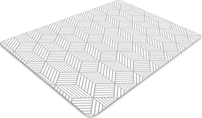 Obrázok produktu pre Podlahová ochranná podložka - Ochranná podložka pod stoličku - Podlahová podložka - 120x90 cm - 3D