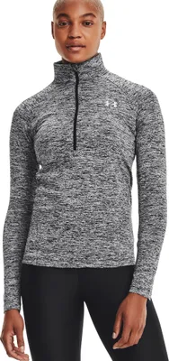 Produktbild von Under Armour Sweatshirts W Tech 12 Zip Twist, 1320128010, Größe: 168