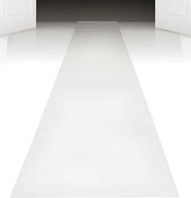 Produktbild von Weißer Teppich 450 x 60 cm VIP Party-Zubehör Läufer Hochzeit Geburtstag