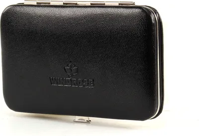 Produktbild von WINDROSE Maniküre-Set Merino Moda Manicure Set Black schwarz