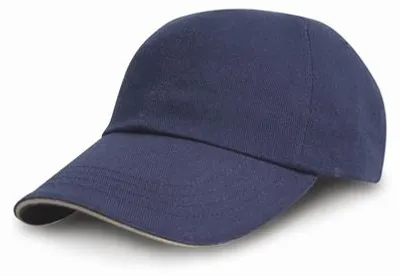 Produktbild von Herrenmütze - Result HEAVY Baumwolle DILL CAP - navy - Größe ONE