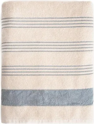 Zdjęcie produktu dla HOMLA Ręcznik NEBO niebieski w paski 70x130 cm