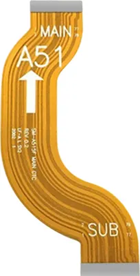 Produktbild von Clappio, Motherboard Flexkabel Ersatzteil, Verbindungskabel für Samsung Galaxy A51, Schwarz