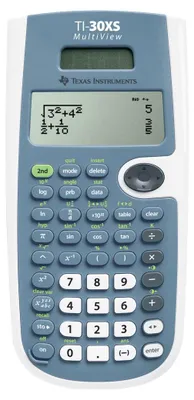 Obrázek produktu pro Texas Instruments TI-30XS MV, Desktop, Vědecká kalkulačka, Baterie / Solár, Modrá