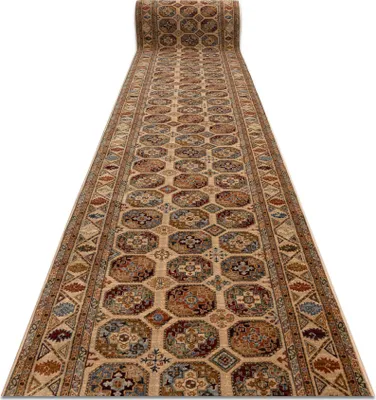 Immagine prodotto di Passatoia in lana KESHAN 7874/53555 orientale beige / terracotta - 100 cm beige 100x580 cm