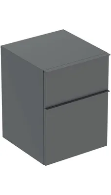 Produktbild von Geberit iCon Seitenschrank, 2 Schubladen 45x60x47,6cm, lava