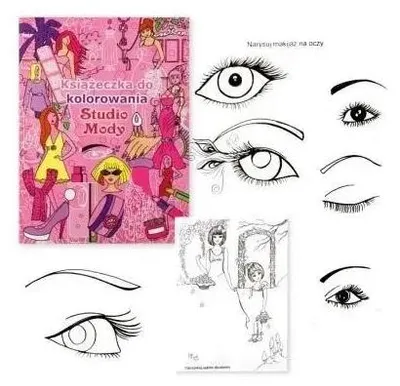 Immagine prodotto di Libro da colorare. Studio di moda