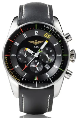 Produktbild von Locman - 0450A01S-00FTBKPK - Armbanduhr - Herren - Quarz - Frecce Tricolori Chrono
