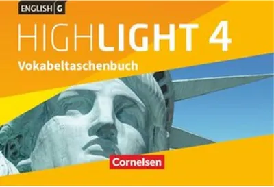 Obrázek produktu pro English G Highlight  Band 4: 8. Schuljahr - Hauptschule - Vokabeltaschenbuch