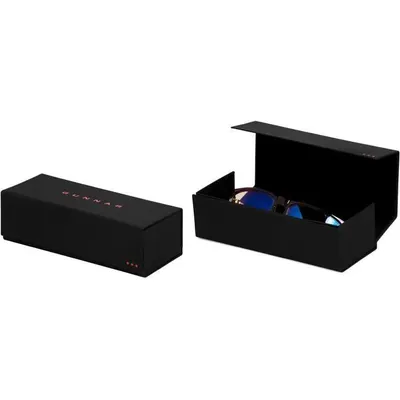 Produktbild von Gunnar Optiks CMP-00106, Brillenetui, Schwarz, Uni, Erwachsener, Rechteckig, Hard-Case