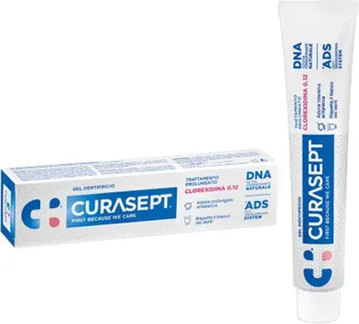 Produktbild von 1x Zahnpasta CURASEPT mit Chlorhexidin 0,12%, 75 ml