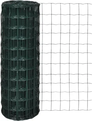 Produktbild von Metallzaun 10 Meter - Hoch 1,5 m, grün/grau beschichtet