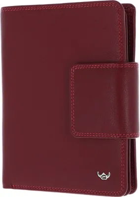 Image de Golden Head porte-monnaie Polo RFID Protect Billfold Coin Wallet with Snap Closure Red rouge