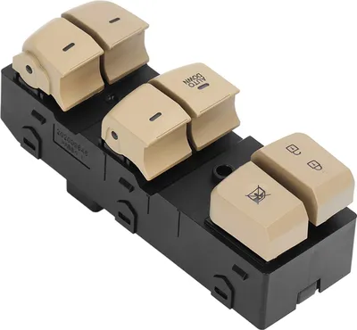 Zdjęcie produktu dla Główny przełącznik elektrycznych szyb 93570 3X000 Czarny Zamiennik do Hyundai Elantra 2011-2015