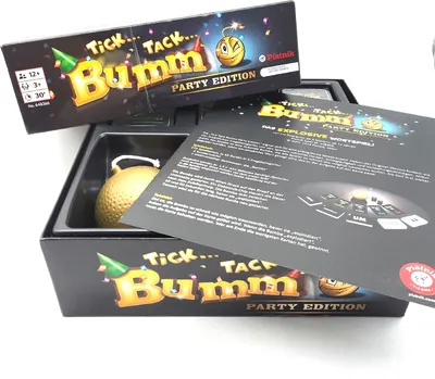 Produktbild von Piatnik 648366 Tick Tack Bumm Party Edition Familie Brettspiele / Actionspiele & (19,99)