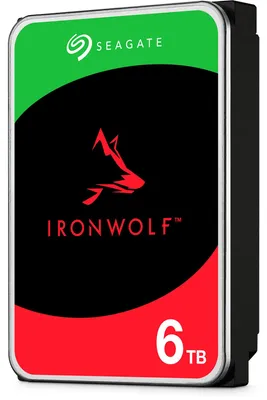 Produktbild von Seagate IronWolf ST6000VN006, 6 TB, 5400 RPM, 256 MB, 3.5", Serial ATA III