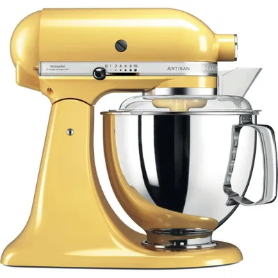 Obrázek produktu pro KitchenAid Artisan, Stojací mixér, Žlutá, Tlučení, Hnětění, Míchání, 1,45 m, 4,8 l, MAJESTIC YELLOW