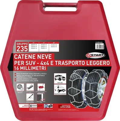 Produktbild von START Schneeketten 205-75-R16 215-70-R16 235-60-R16 215-60-R17 225-55-R17 235-55-R17 215-55-R18 235-50-R18 245-45-R18