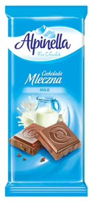 Obrázok produktu pre Alpinella mliečna čokoláda 90 g