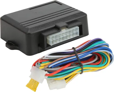 Zdjęcie produktu dla Moduł automatycznego elektrycznego domykania szyb, 12 V, uniwersalny ABS, czarny, odporny na wysoką temperaturę, do samochodów 4-drzwiowych