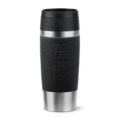 Produktbild von Emsa Isolierbecher Travel Mug. 0,36 Liter, schwarz