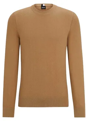 Produktbild von Boss - "Ecaio-P" Pullover für Herren, Jerseyware GT16941 (XL) (Mittelbeige)