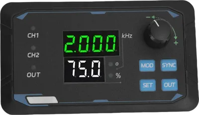 Produktbild von PWM-Signalgenerator, 2 Kanäle, 4–20 mA, 1 Hz–150 kHz, Motortreiber, Geschwindigkeitsregler, einstellbare Pulsfrequenz, Arbeitszyklus, Phaseneinstellun