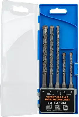 Produktbild von Narex 65405610 5-SET SDS-PLUS BSP Betonbohrer-Set 5-10 mm, 5-tlg