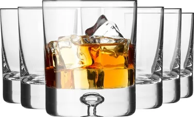 Obrázek produktu pro KROSNO Legend Sklenice na whisku, Sada 6, 250 ml, Rukodělný