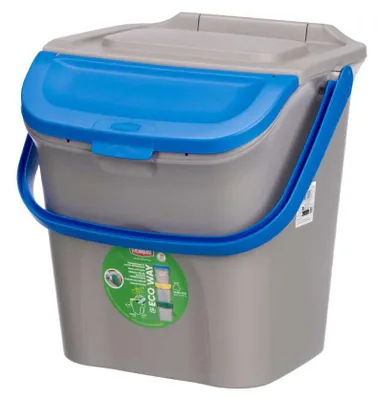 Immagine prodotto di Cestino per rifiuti differenziati, 28 L, blu