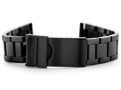 Obrázek produktu pro Náramek Bisset (bb014d) - černý 18mm