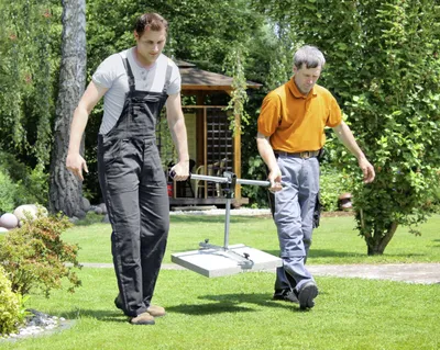 Produktbild von Langfit Tragarm für Plattenheber bis 60 kg für 2 Personen