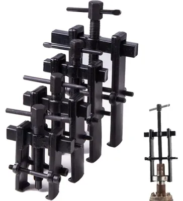 Produktbild von Abziehwerkzeug Lagerabzieher Radabzieher - 4-teilig - 35 bis 90 mm - Verstellbar - Kugellagerabzieher