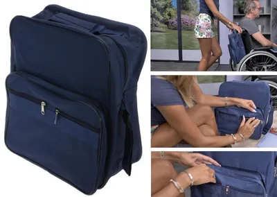 Produktbild von Rollstuhltasche 30x30x15 Tasche für Rollstuhl Teile 12L Zubehör Rollstuhlzubehör
